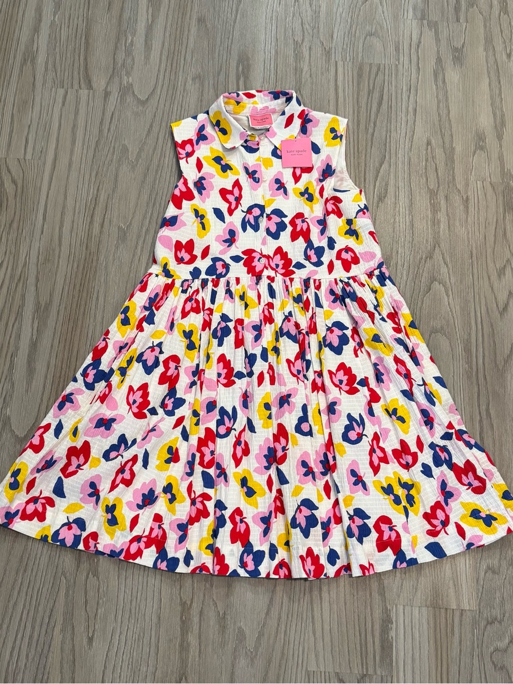 Kate Spade Summer Flowers Marina Dress Size Medium NEW With Tags